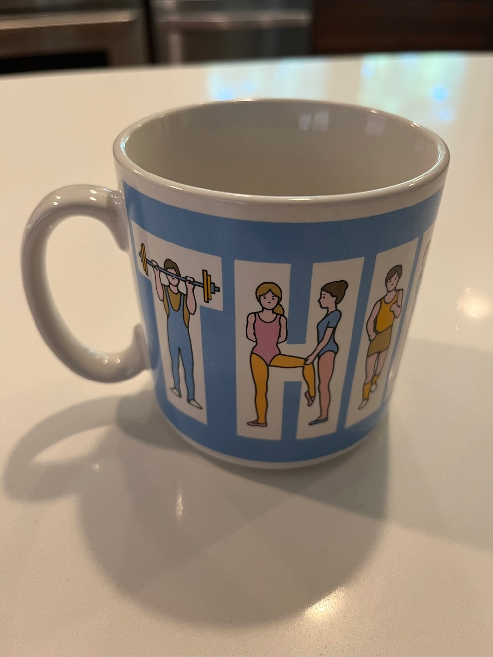 Vintage “THIN’S IN!” Mug from American Greetings Designers Collection (JAPAN)